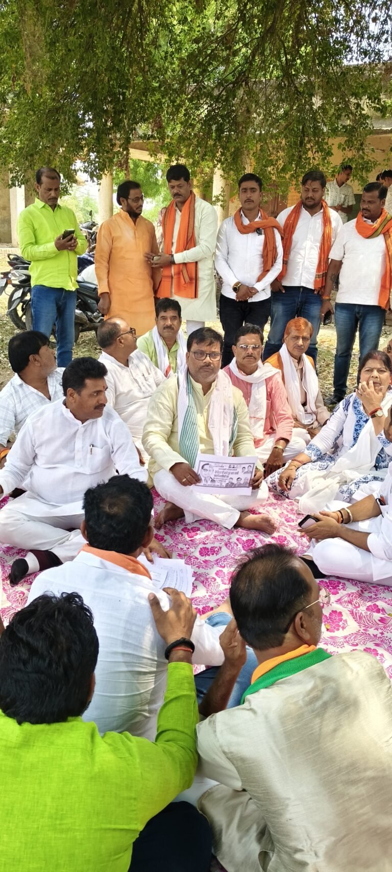 Ambedkar Akhilesh poster controversy