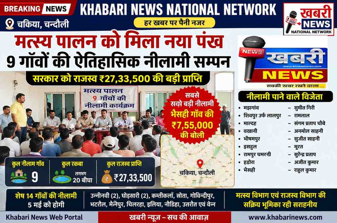 मत्य पालन की निलामी