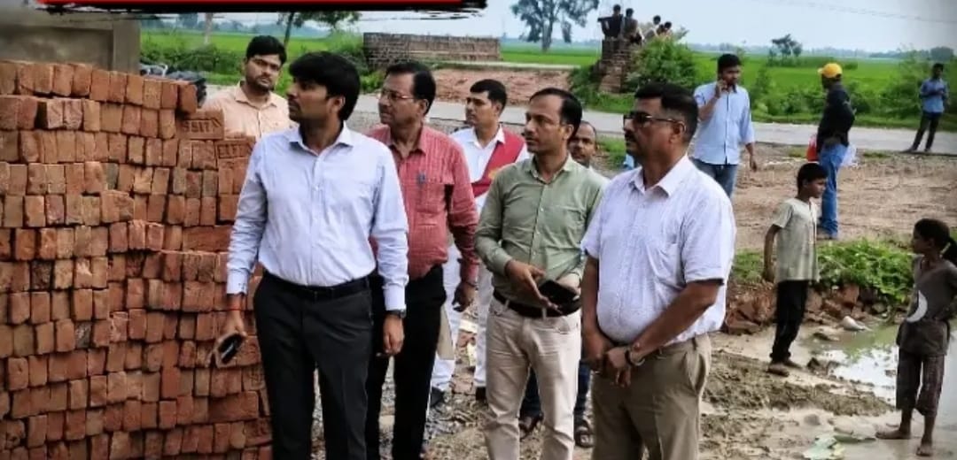 Salempur Panchayat Utsav Bhawan Inspection
